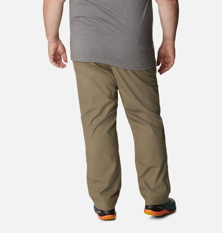 Men's Columbia Flex ROC Pants Olive | Plus Size CA-PA3C0
